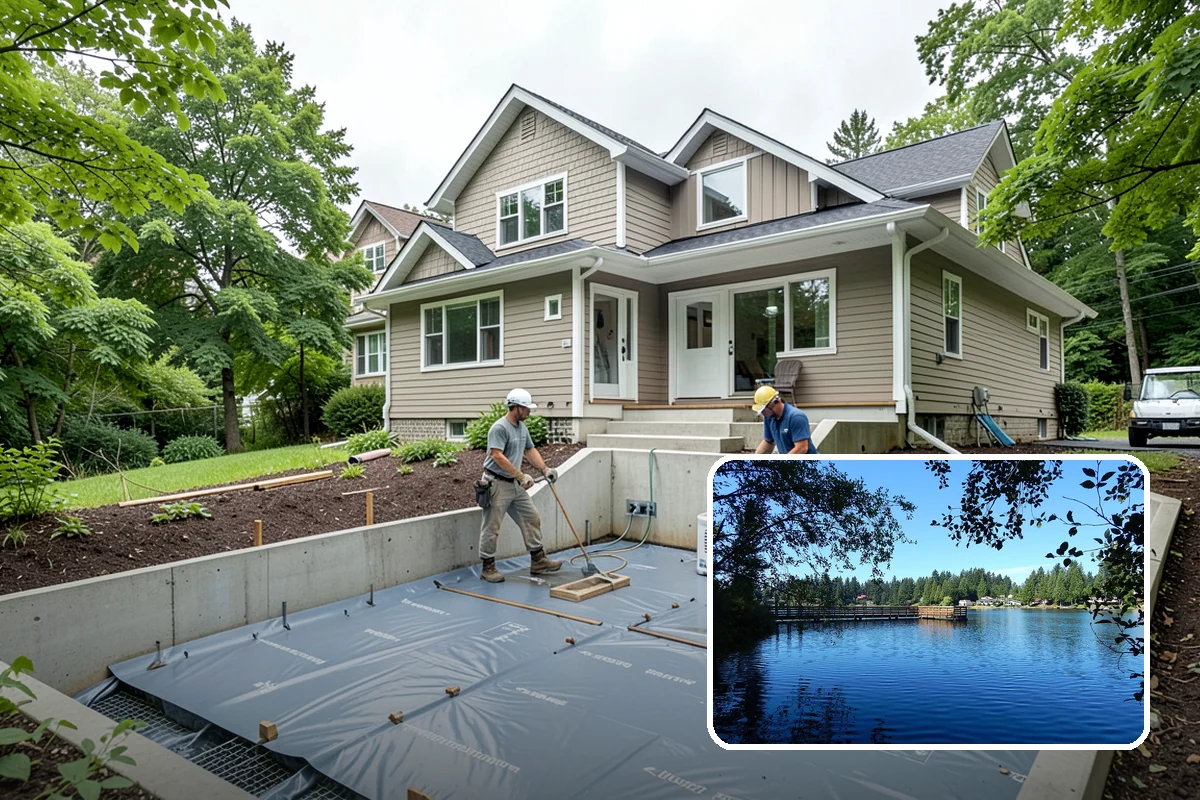 Garage Addition in Federal Way, King County, WA - Protects vehicles from rain and moisture