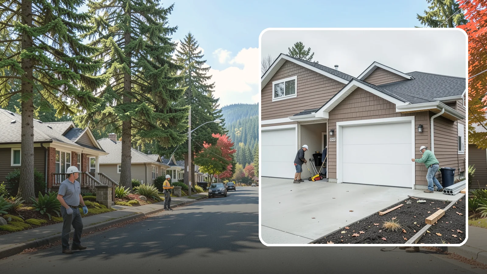 Garage Addition in Hunts Point, King County, WA - A garage addition adds attached or detached covered parking and storage built to Washington code.