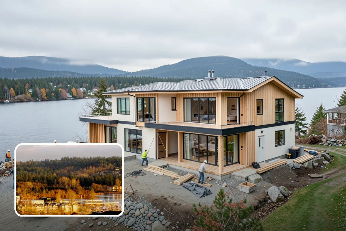 Garage Addition in Kenmore, King County, WA - Protects vehicles from rain and moisture