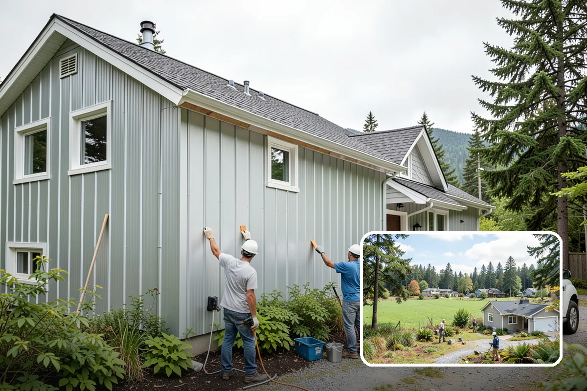 Garage Addition in Lyman, Skagit County, WA - Protects vehicles from rain and moisture