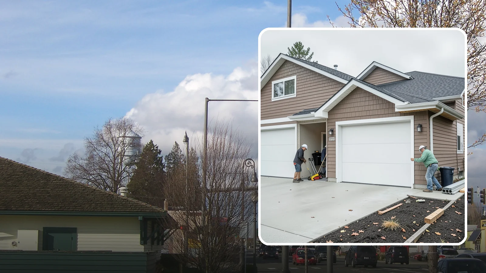 Garage Addition in Marysville, Snohomish County, WA - A garage addition adds attached or detached covered parking and storage built to Washington code.