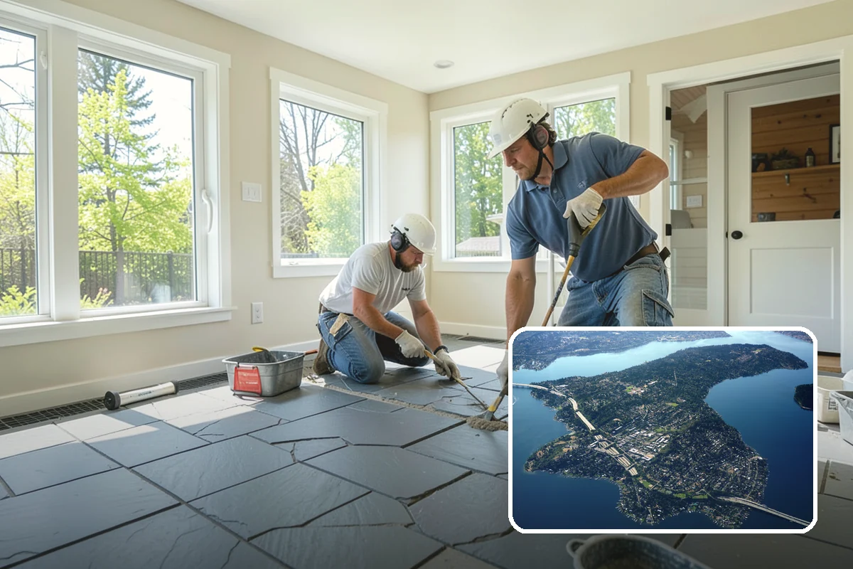 Garage Addition in Mercer Island, King County, WA - Protects vehicles from rain and moisture