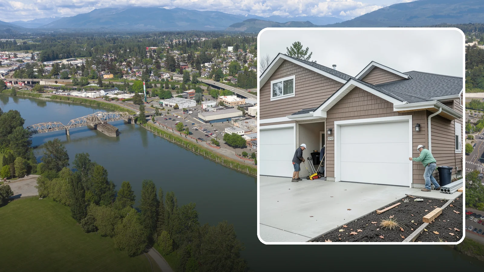 Garage Addition in Mount Vernon, Skagit County, WA - A garage addition adds attached or detached covered parking and storage built to Washington code.