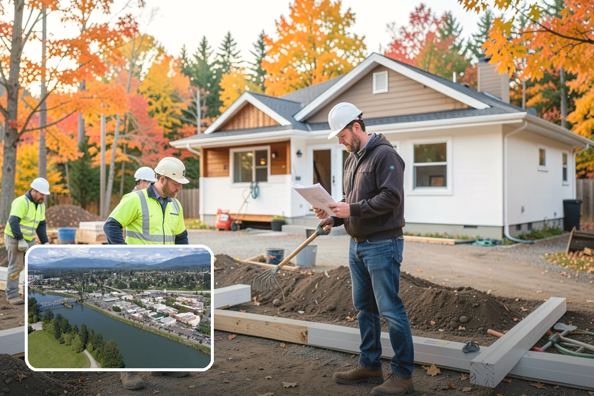 Garage Addition in Mount Vernon, Skagit County, WA - Protects vehicles from rain and moisture