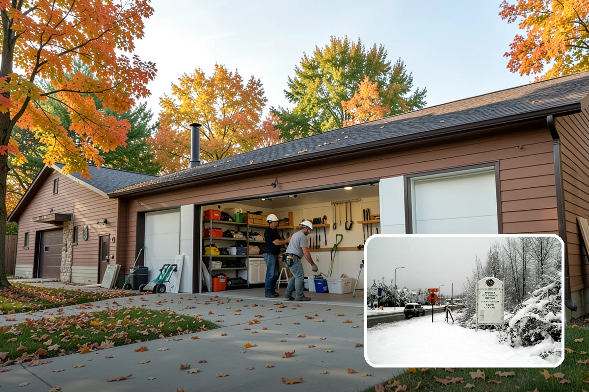 Garage Addition in Newcastle, King County, WA - Protects vehicles from rain and moisture