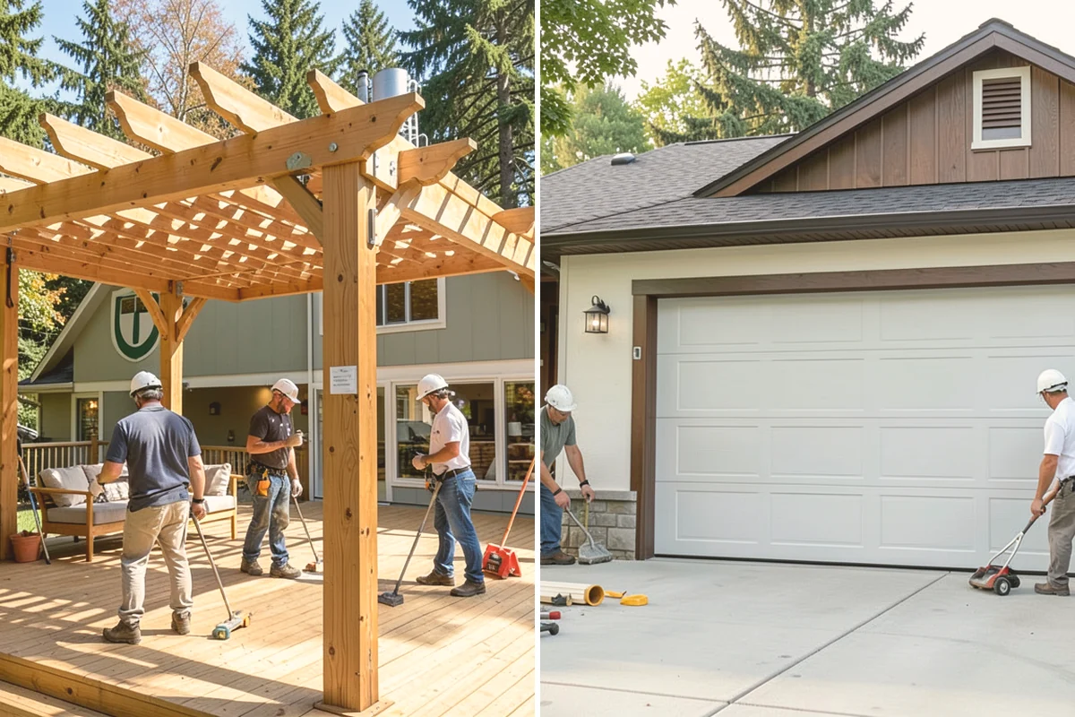 Garage Addition in Newcastle, King County, WA - Plan garage size, placement, and access