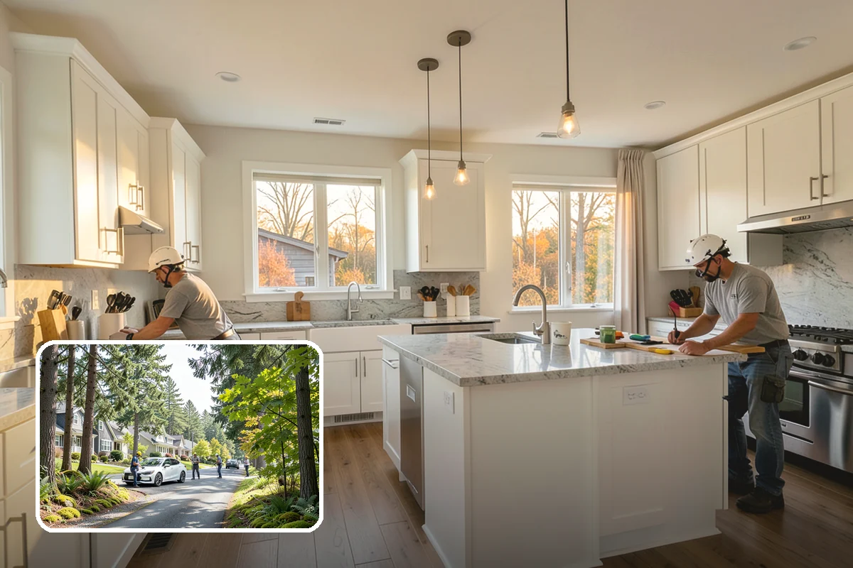 Garage Addition in Normandy Park, King County, WA - Protects vehicles from rain and moisture