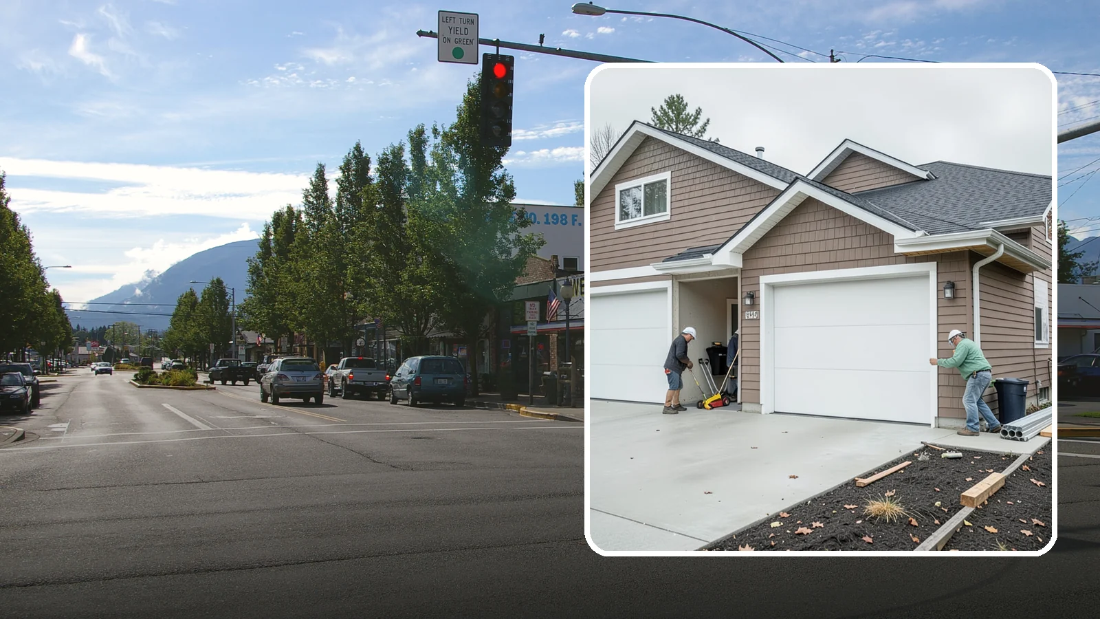 Garage Addition in North Bend, King County, WA - A garage addition adds attached or detached covered parking and storage built to Washington code.