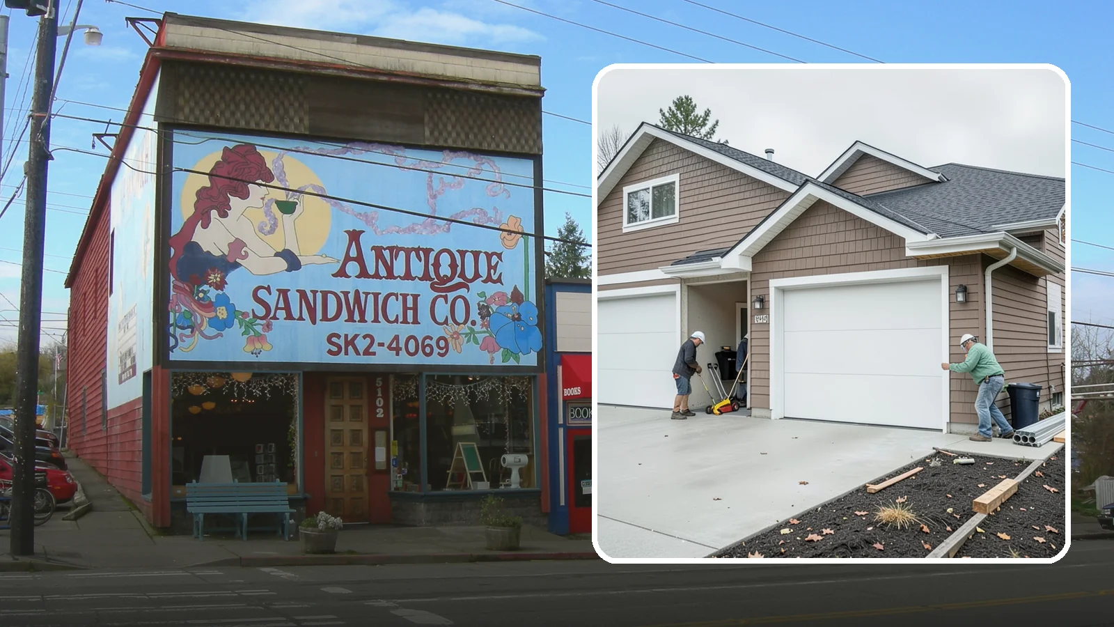Garage Addition in Ruston, Pierce County, WA - A garage addition adds attached or detached covered parking and storage built to Washington code.