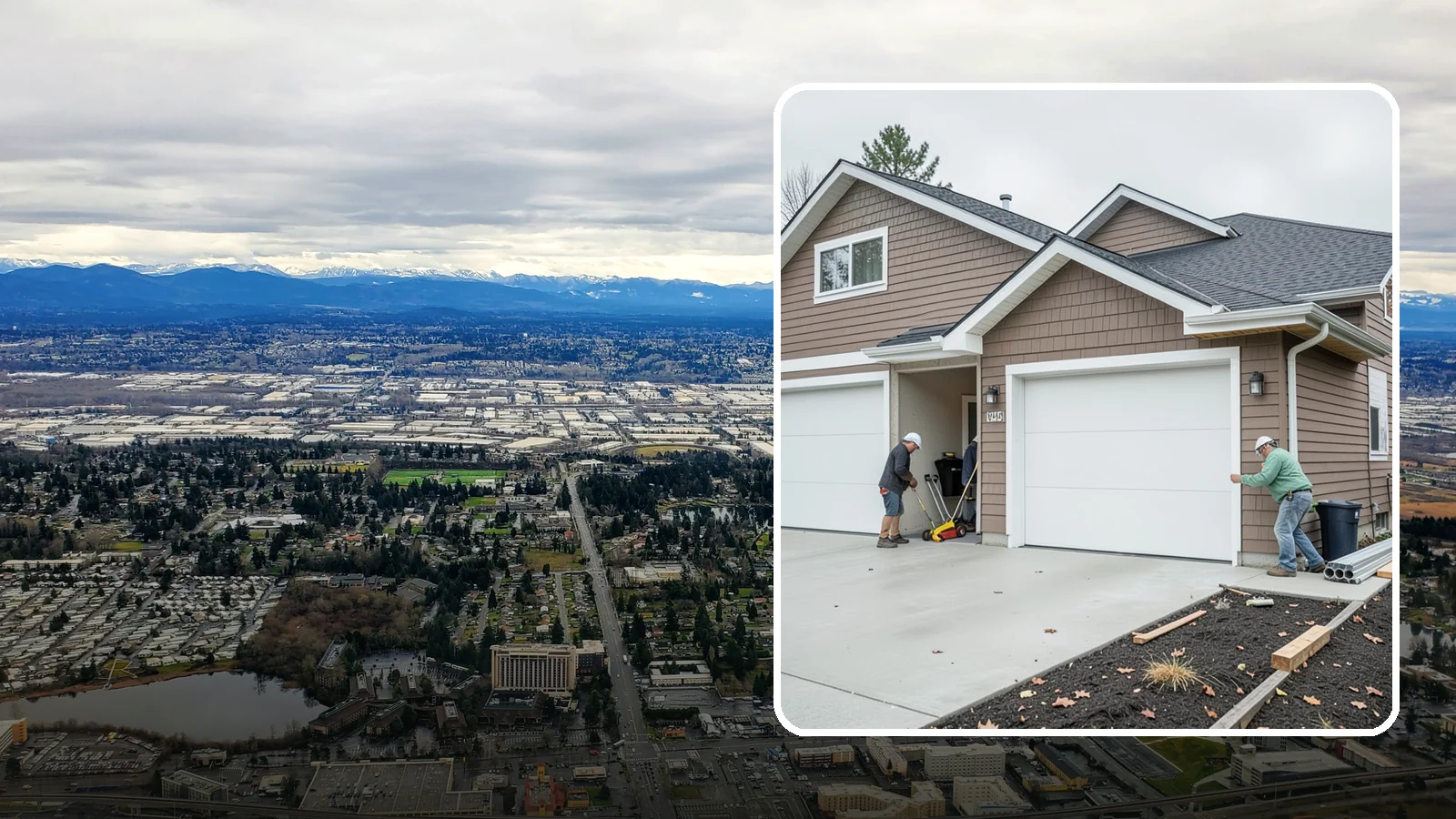 Garage Addition in SeaTac, King County, WA - A garage addition adds attached or detached covered parking and storage built to Washington code.