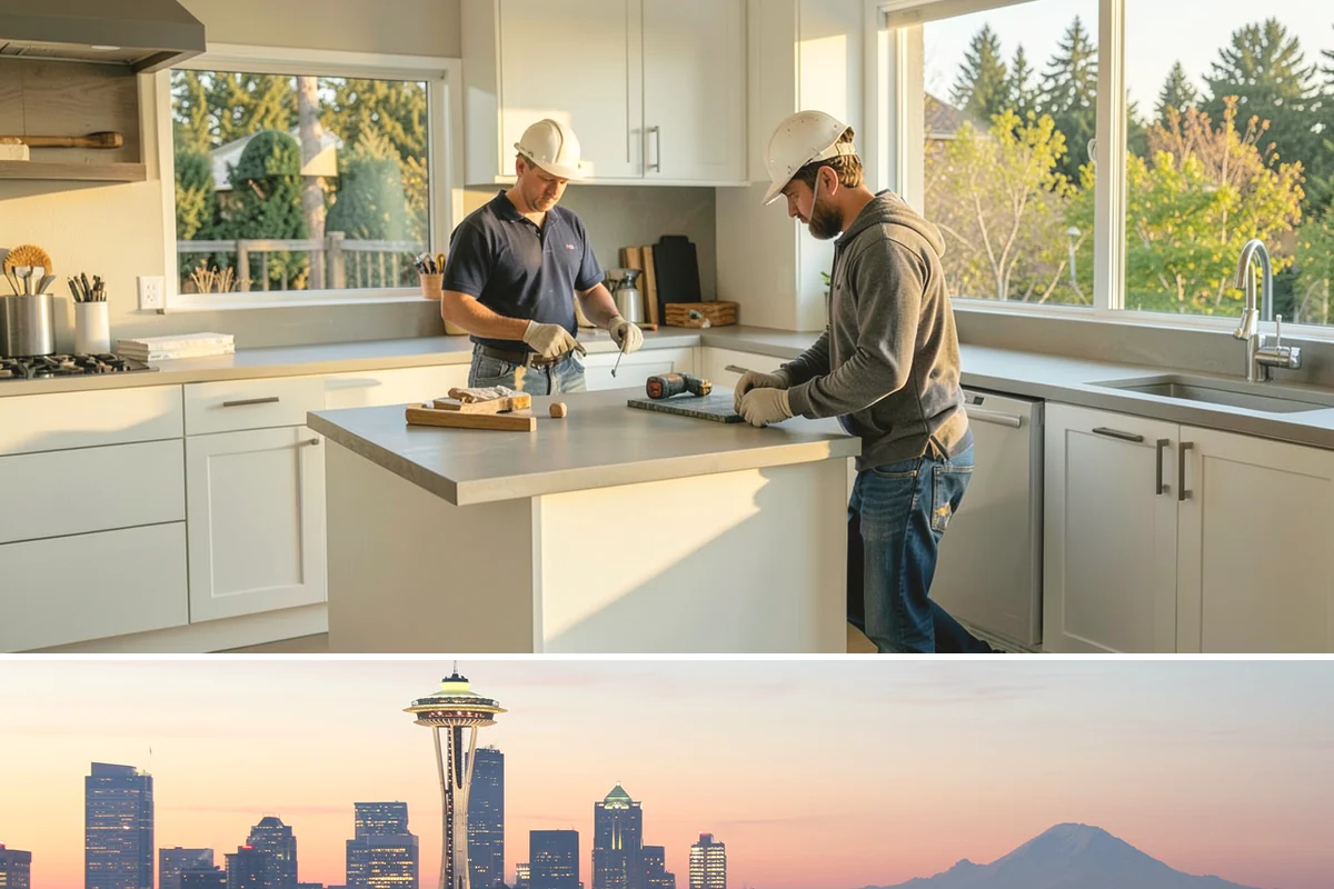 Garage Addition in Seattle, King County, WA - Slab pours and framing are scheduled for dry summer conditions to ensure a sound cure and weather-tight shell.