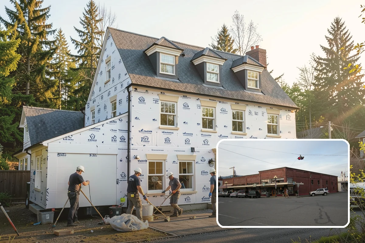 Garage Addition in Sedro-Woolley, Skagit County, WA - Protects vehicles from rain and moisture