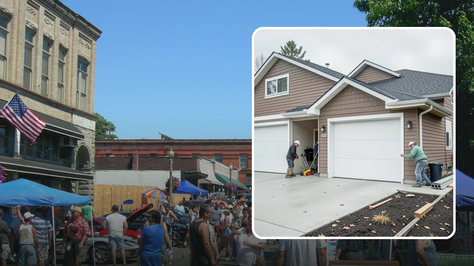 Garage Addition in Snohomish, Snohomish County, WA - A garage addition adds attached or detached covered parking and storage built to Washington code.