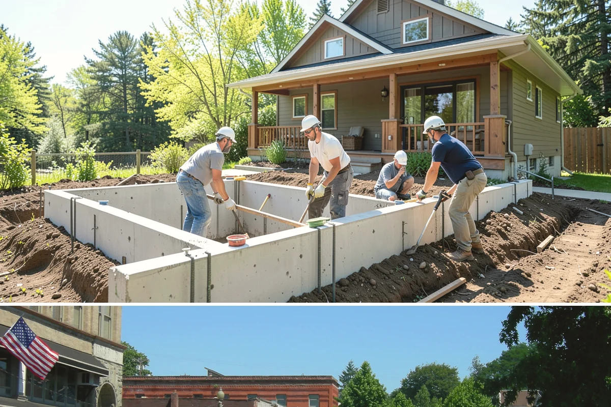 Garage Addition in Snohomish, Snohomish County, WA - Slab pours and framing are scheduled for dry summer conditions to ensure a sound cure and weather-tight shell.