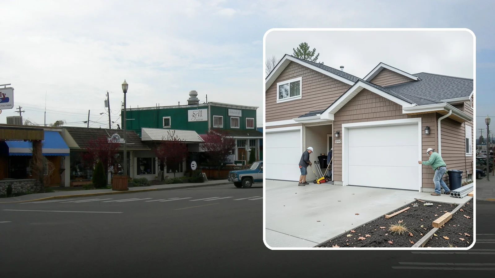 Garage Addition in Stanwood, Snohomish County, WA - A garage addition adds attached or detached covered parking and storage built to Washington code.