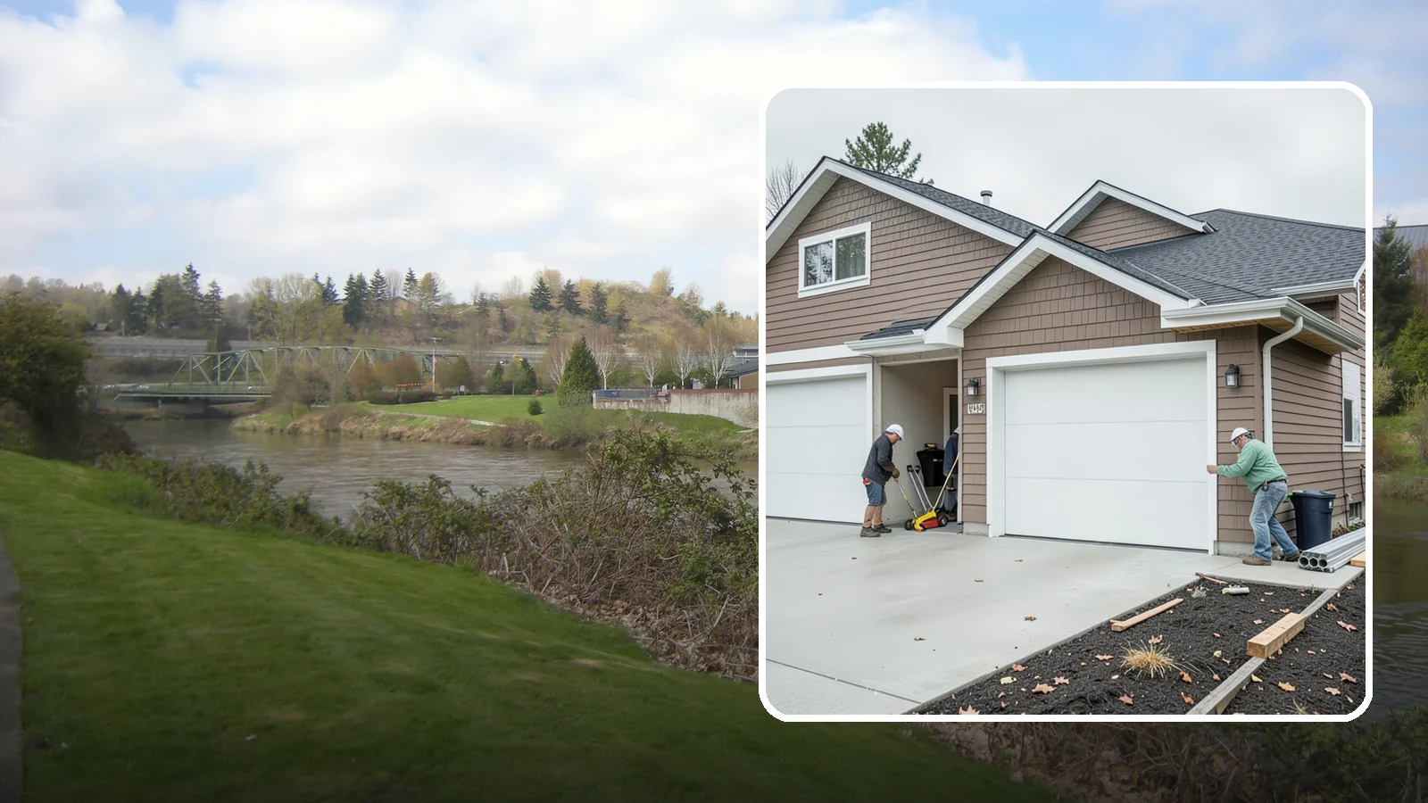 Garage Addition in Tukwila, King County, WA - A garage addition adds attached or detached covered parking and storage built to Washington code.