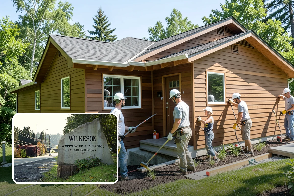 Garage Addition in Wilkeson, Pierce County, WA - Protects vehicles from rain and moisture