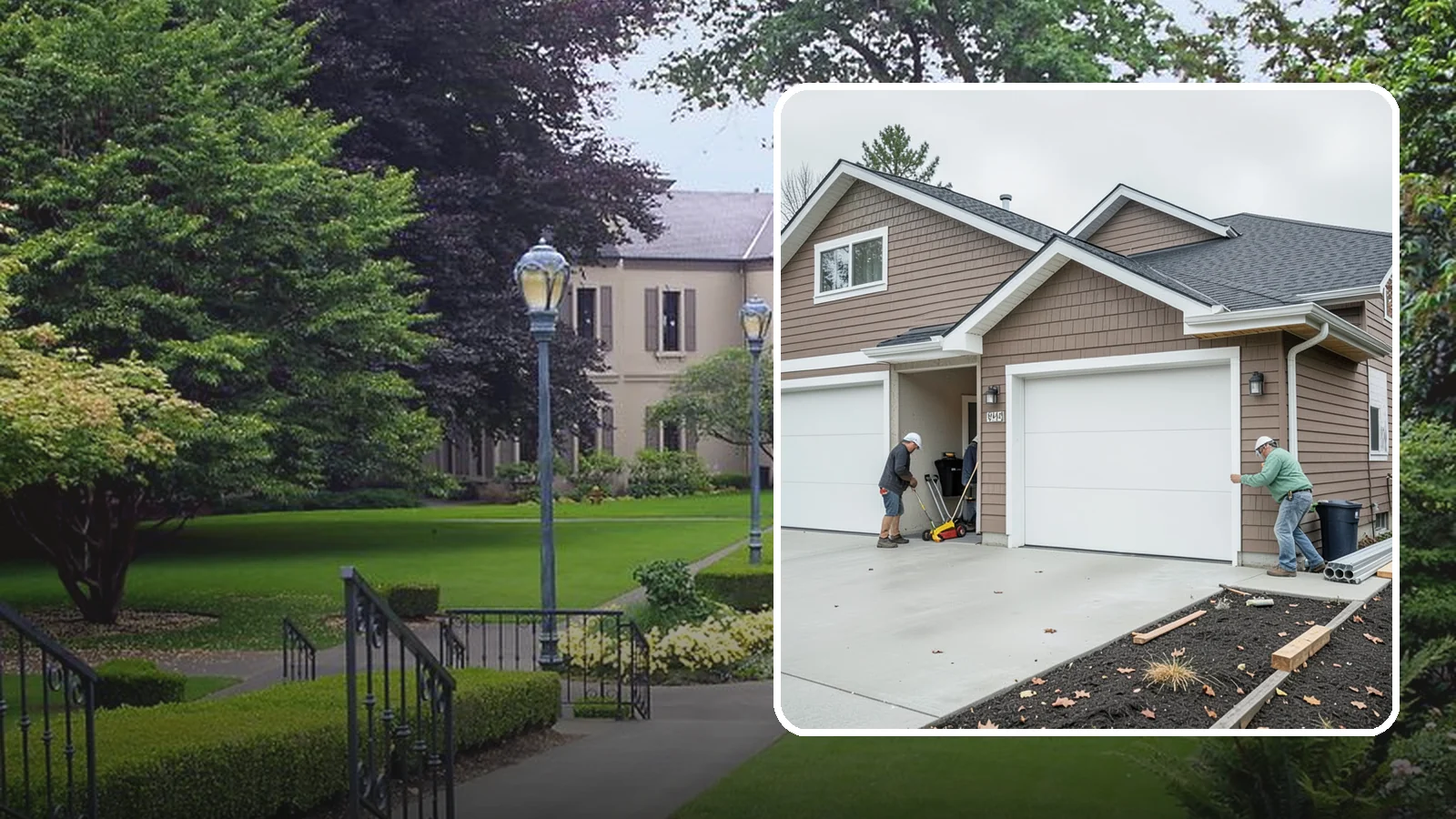 Garage Addition in Woodinville, King County, WA - A garage addition adds attached or detached covered parking and storage built to Washington code.