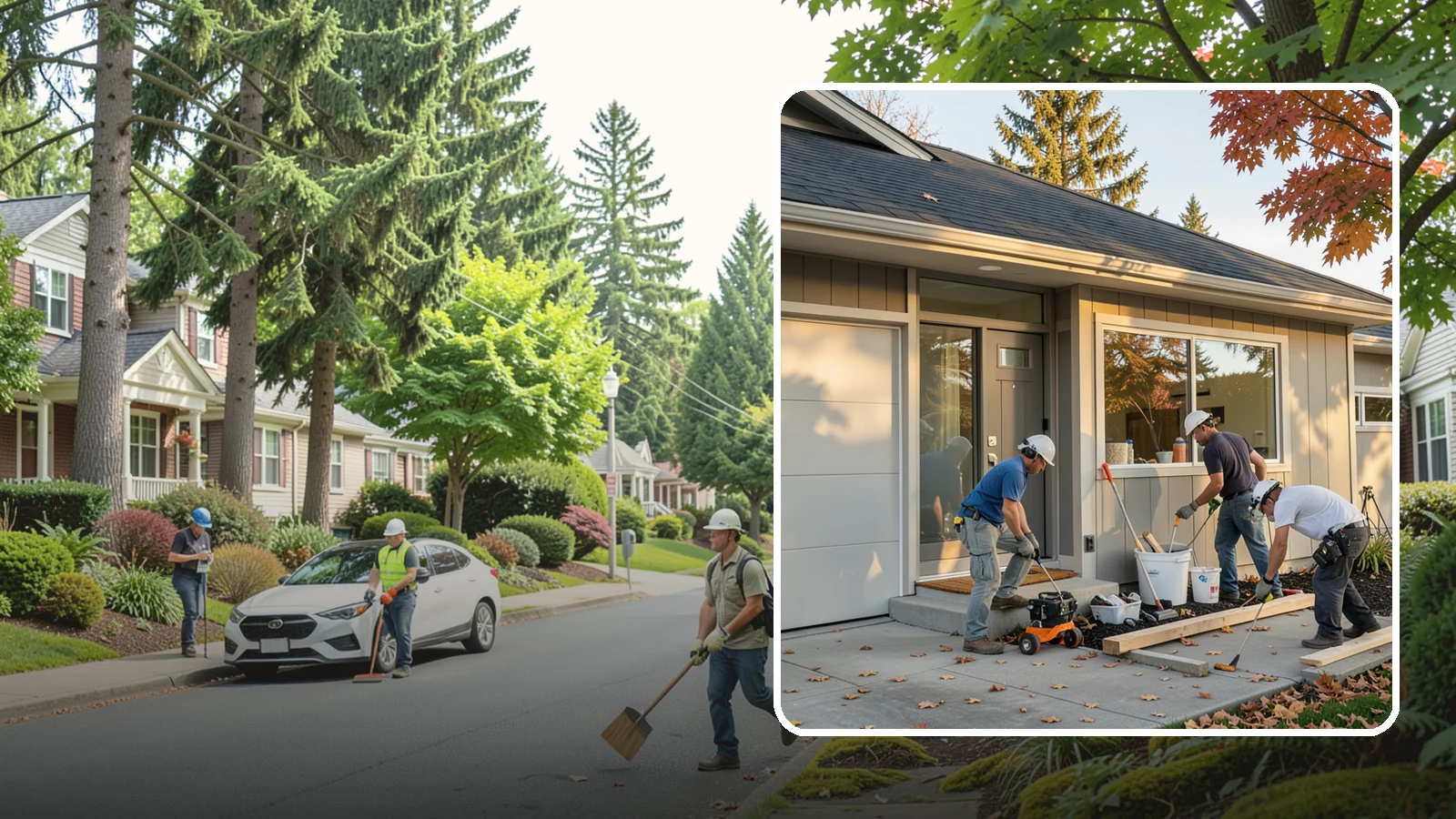Garage ADU Conversion in Beaux Arts Village, King County, WA - Garage ADU conversion that transforms your Western Washington garage into a comfortable, legal living unit.