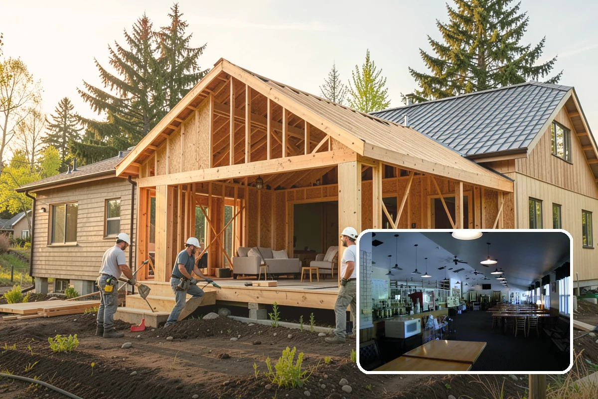 Garage ADU Conversion in Black Diamond, King County, WA - Cost-effective use of an existing structure