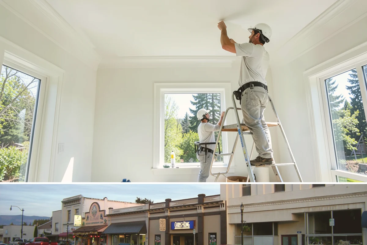 Garage ADU Conversion in Burlington, Skagit County, WA - Garage conversions are largely interior work and can begin any season, making the rainy months a convenient time to start.