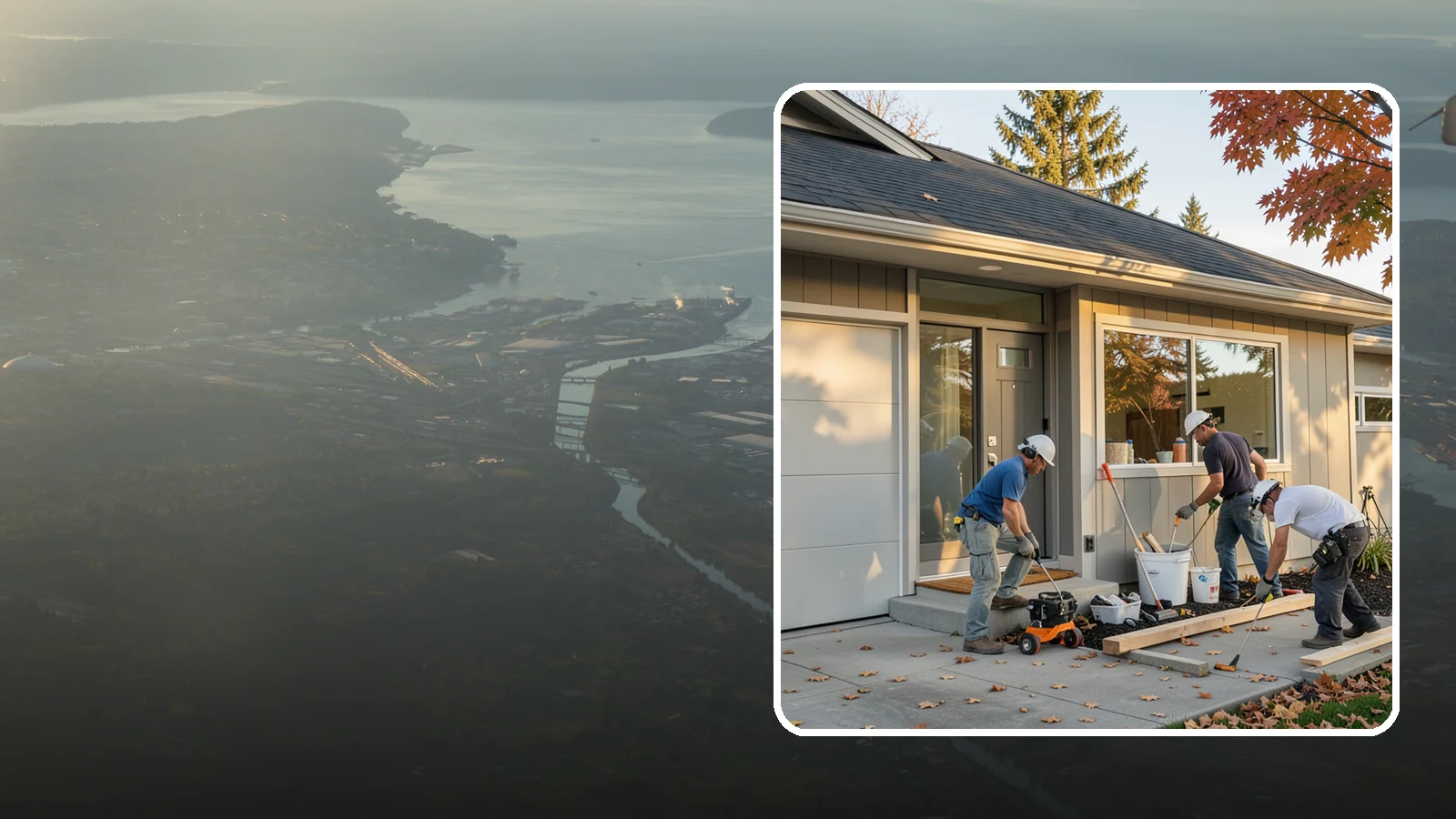 Garage ADU Conversion in Fife, Pierce County, WA - Garage ADU conversion that transforms your Western Washington garage into a comfortable, legal living unit.