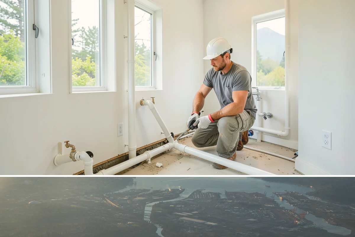Garage ADU Conversion in Fife, Pierce County, WA - Garage conversions are largely interior work and can begin any season, making the rainy months a convenient time to start.