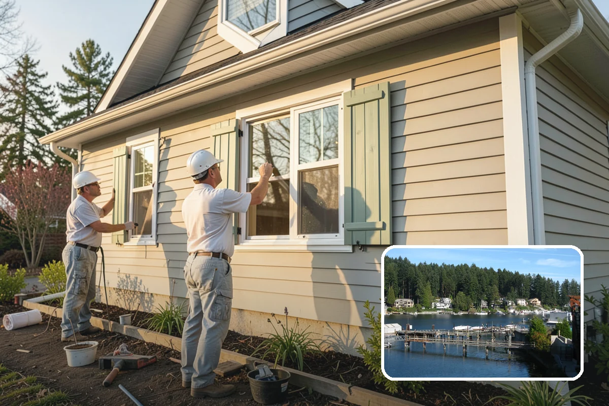 Garage ADU Conversion in Gig Harbor, Pierce County, WA - Cost-effective use of an existing structure