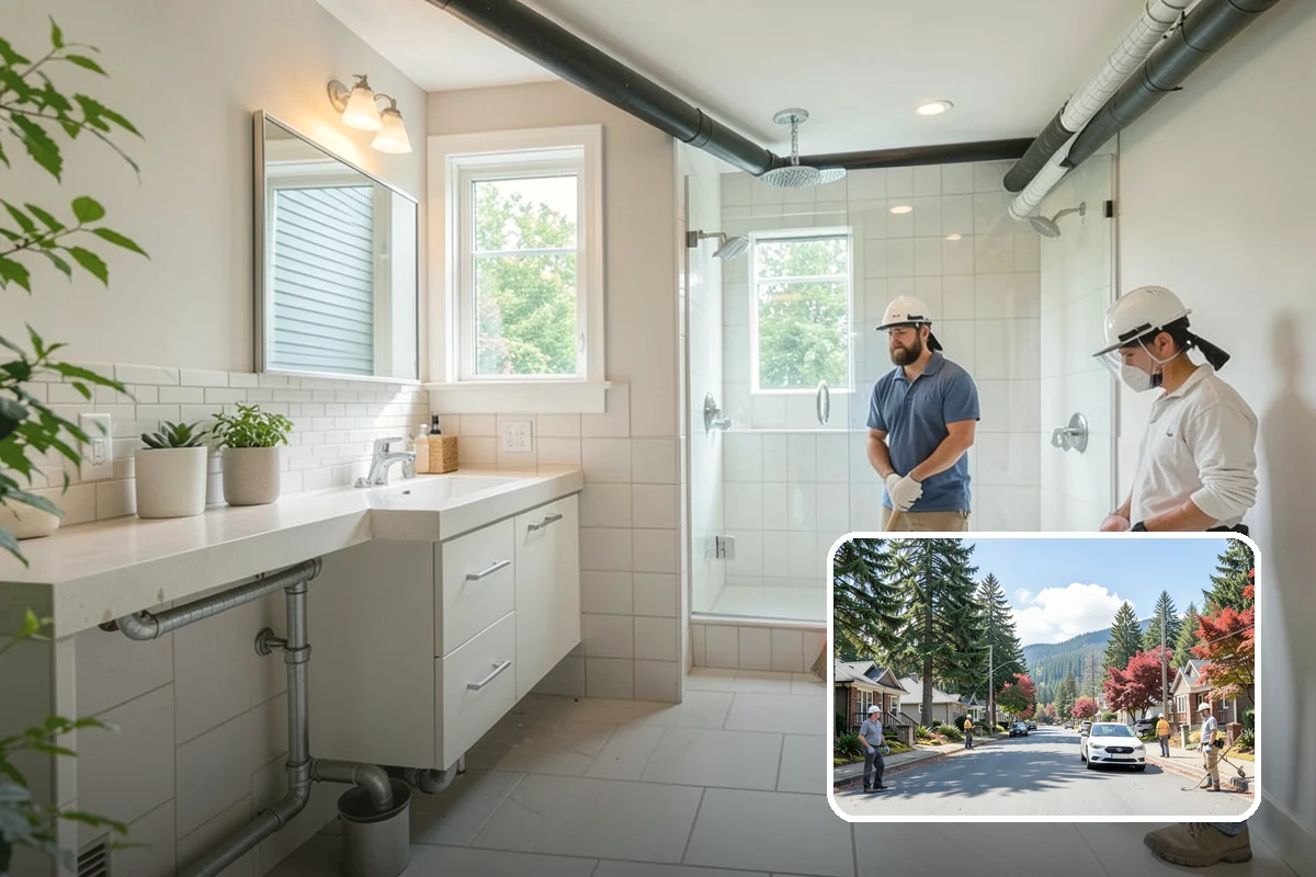 Garage ADU Conversion in Hunts Point, King County, WA - Cost-effective use of an existing structure