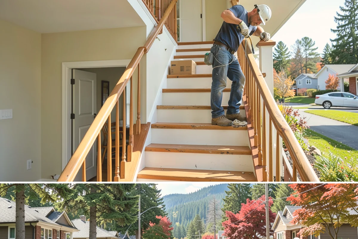 Garage ADU Conversion in Hunts Point, King County, WA - Garage conversions are largely interior work and can begin any season, making the rainy months a convenient time to start.