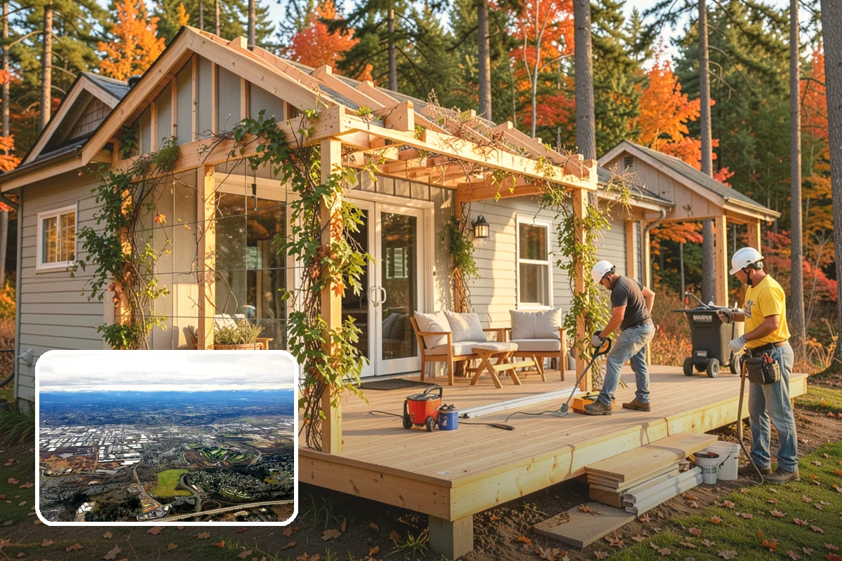 Garage ADU Conversion in Kent, King County, WA - Cost-effective use of an existing structure