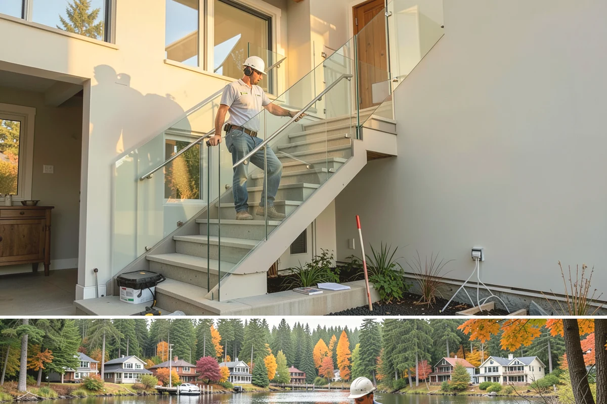 Garage ADU Conversion in La Conner, Skagit County, WA - Garage conversions are largely interior work and can begin any season, making the rainy months a convenient time to start.