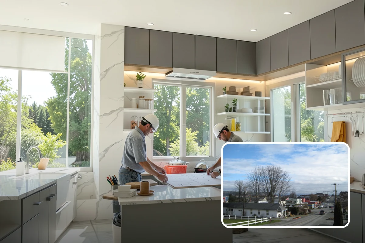 Garage ADU Conversion in Langley, Island County, WA - Cost-effective use of an existing structure