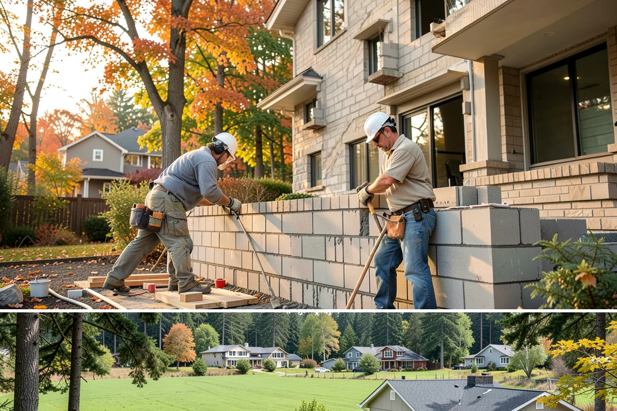 Garage ADU Conversion in Lyman, Skagit County, WA - Garage conversions are largely interior work and can begin any season, making the rainy months a convenient time to start.