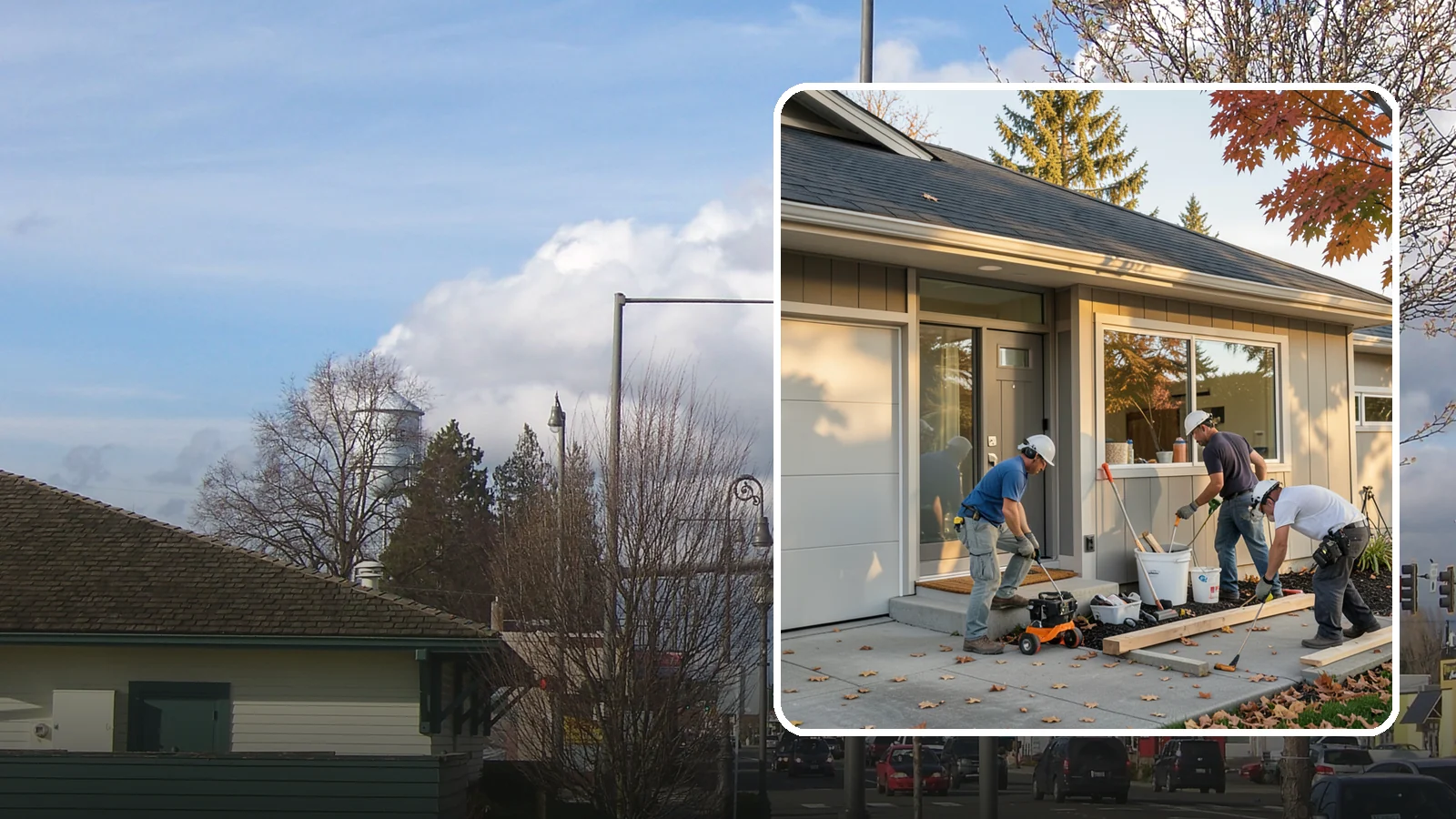 Garage ADU Conversion in Marysville, Snohomish County, WA - Garage ADU conversion that transforms your Western Washington garage into a comfortable, legal living unit.