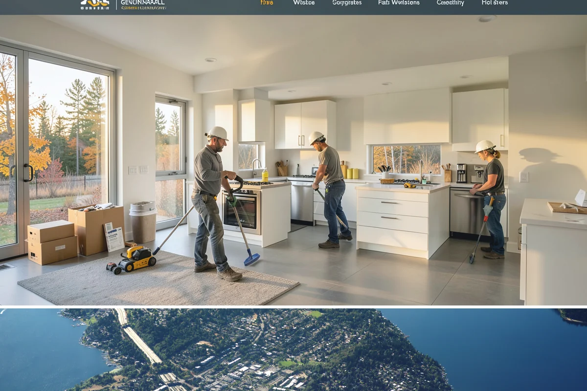 Garage ADU Conversion in Mercer Island, King County, WA - Garage conversions are largely interior work and can begin any season, making the rainy months a convenient time to start.