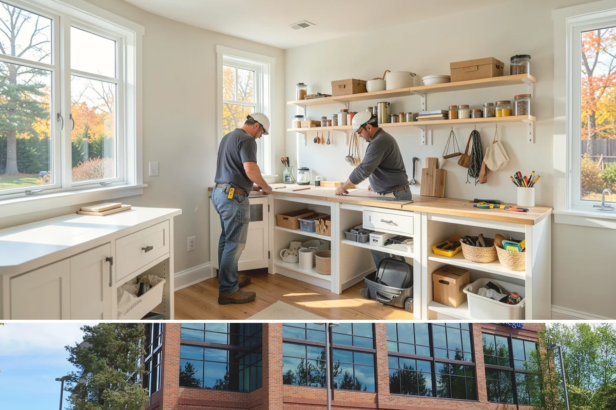 Garage ADU Conversion in Mountlake Terrace, Snohomish County, WA - Garage conversions are largely interior work and can begin any season, making the rainy months a convenient time to start.