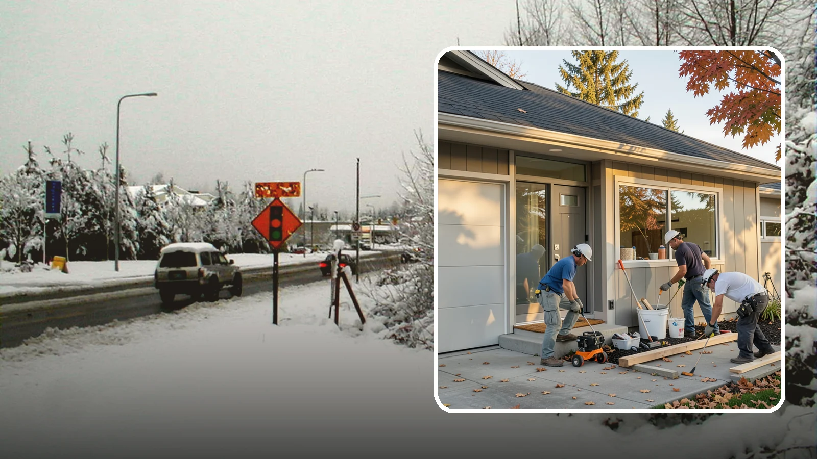 Garage ADU Conversion in Newcastle, King County, WA - Garage ADU conversion that transforms your Western Washington garage into a comfortable, legal living unit.
