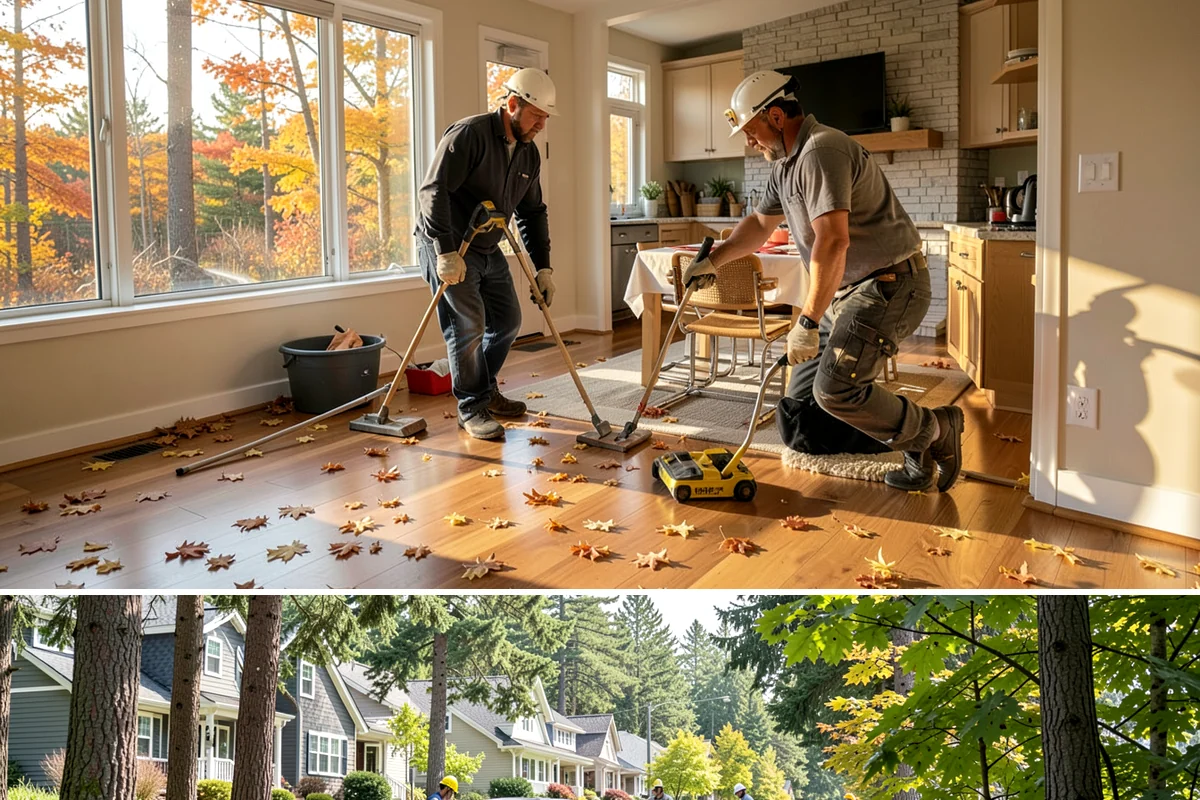 Garage ADU Conversion in Normandy Park, King County, WA - Garage conversions are largely interior work and can begin any season, making the rainy months a convenient time to start.