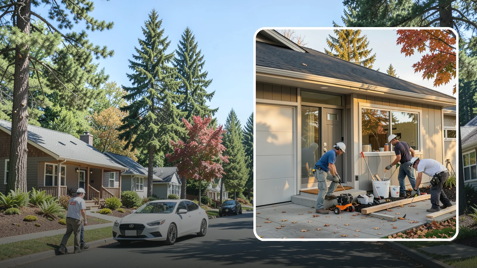 Garage ADU Conversion in Orting, Pierce County, WA - Garage ADU conversion that transforms your Western Washington garage into a comfortable, legal living unit.
