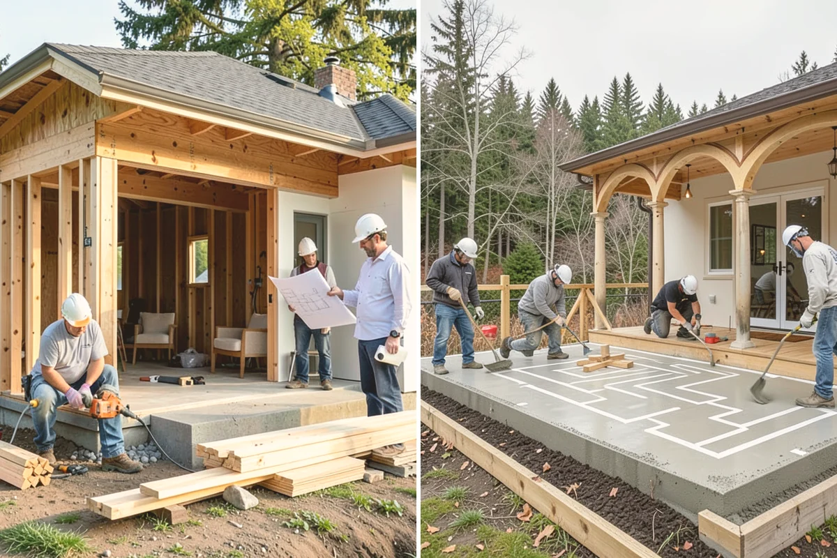 Garage ADU Conversion in Orting, Pierce County, WA - We assess the garage structure and utilities