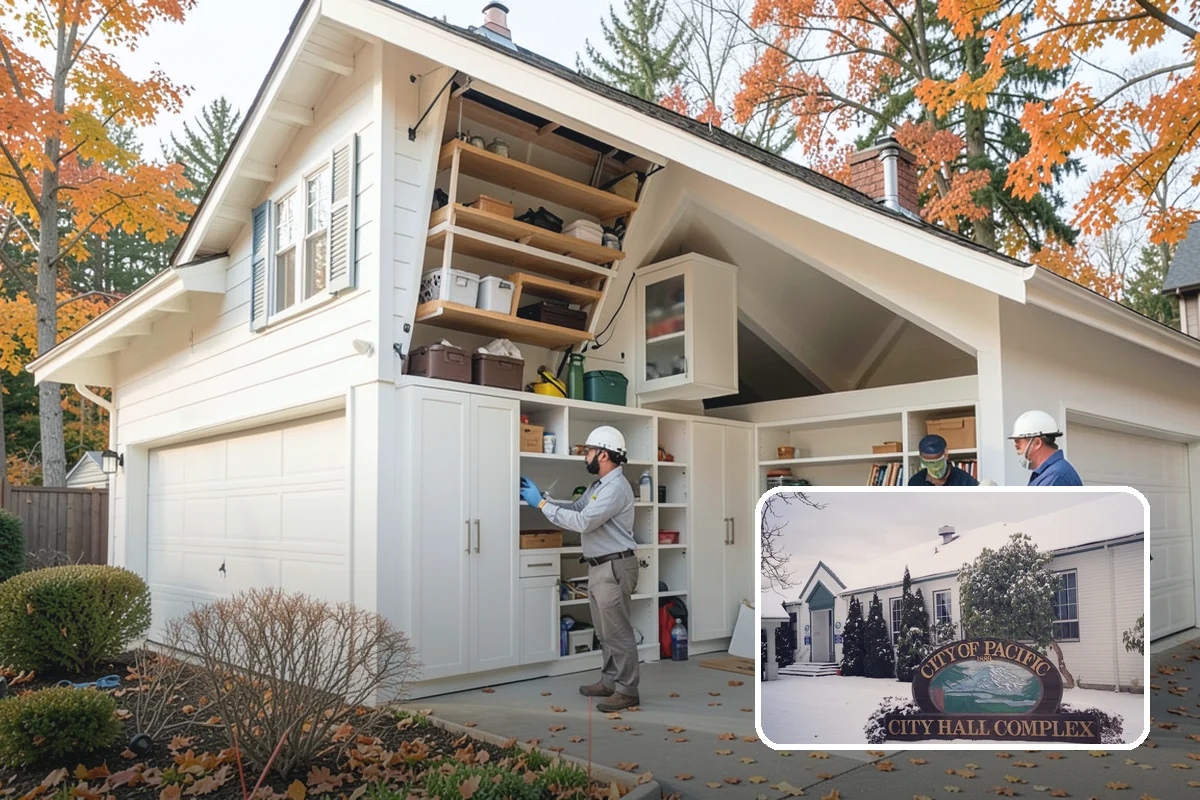 Garage ADU Conversion in Pacific, King County, WA - Cost-effective use of an existing structure