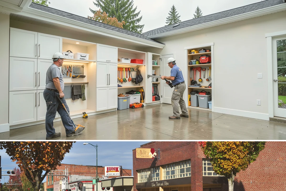 Garage ADU Conversion in Puyallup, Pierce County, WA - Garage conversions are largely interior work and can begin any season, making the rainy months a convenient time to start.