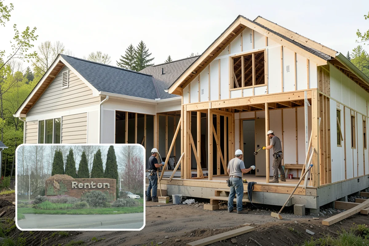 Garage ADU Conversion in Renton, King County, WA - Cost-effective use of an existing structure