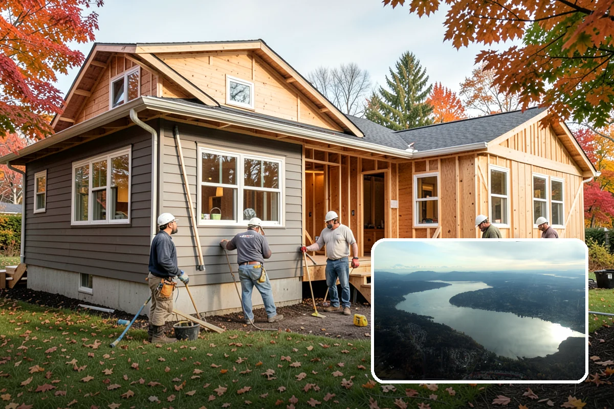 Garage ADU Conversion in Sammamish, King County, WA - Cost-effective use of an existing structure
