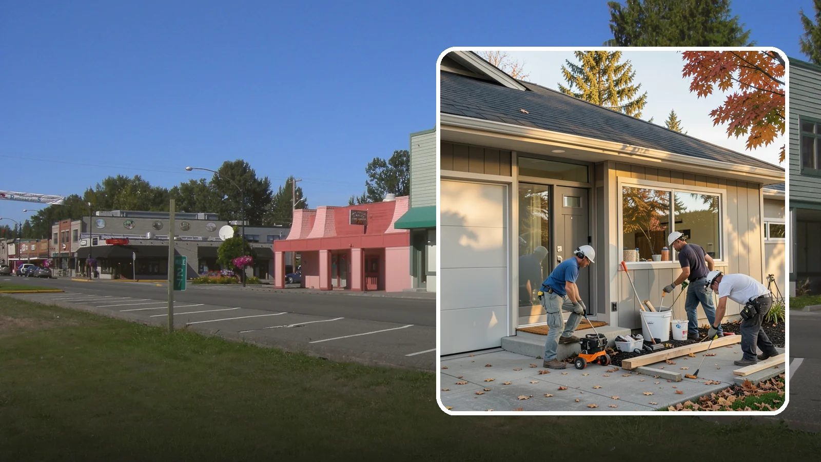 Garage ADU Conversion in Snoqualmie, King County, WA - Garage ADU conversion that transforms your Western Washington garage into a comfortable, legal living unit.