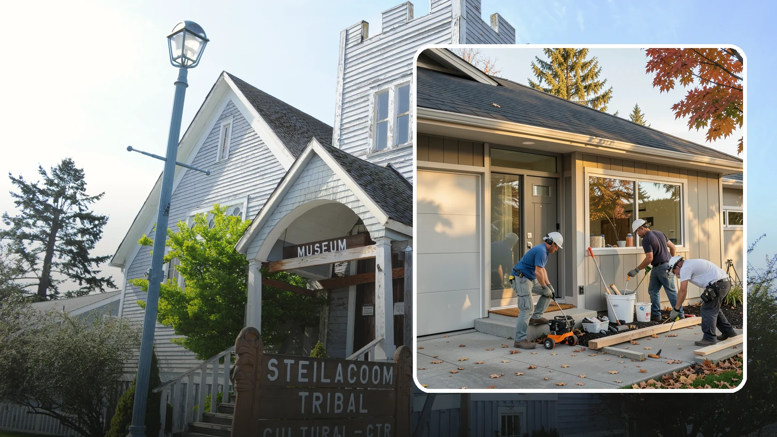 Garage ADU Conversion in Steilacoom, Pierce County, WA - Garage ADU conversion that transforms your Western Washington garage into a comfortable, legal living unit.