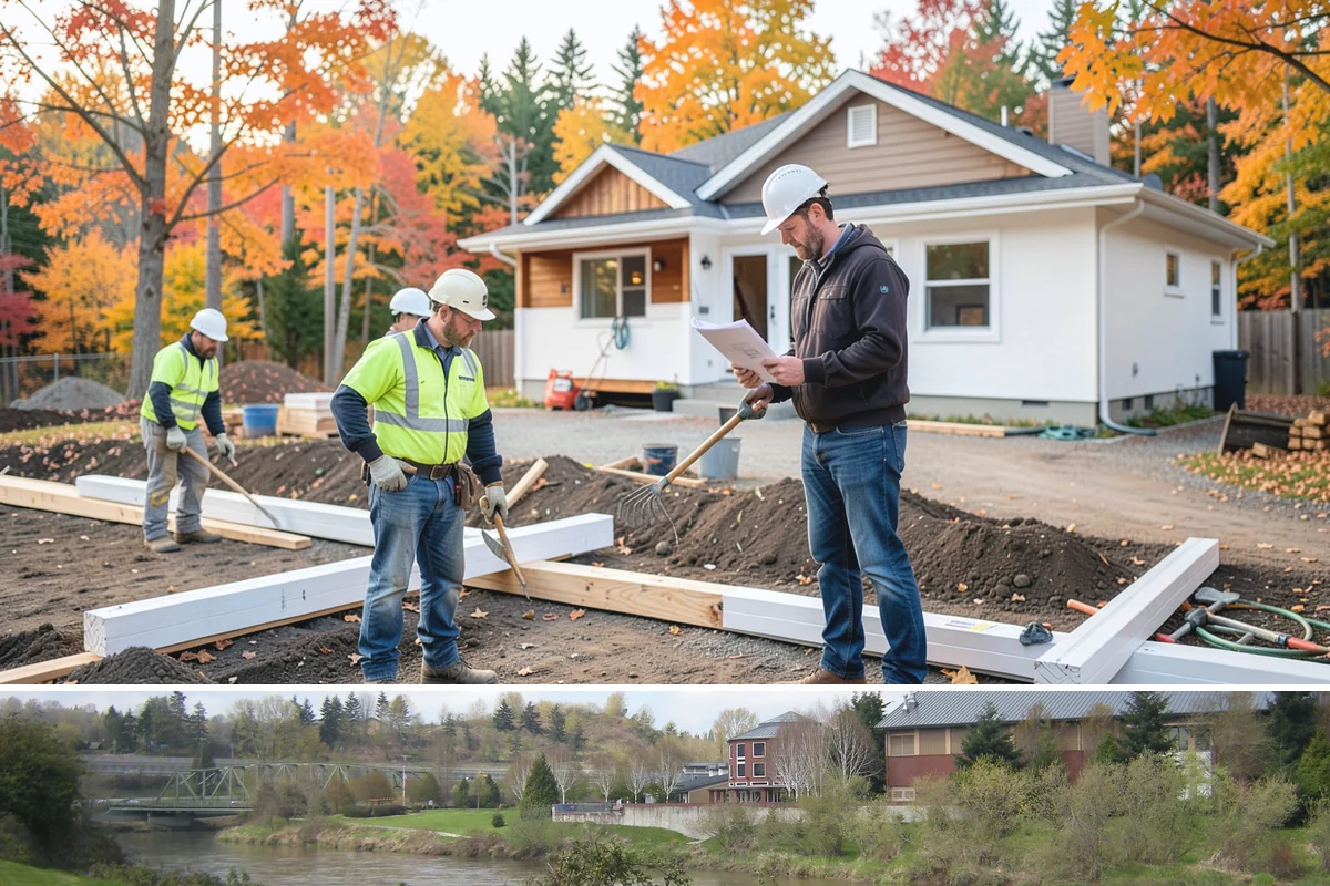 Garage ADU Conversion in Tukwila, King County, WA - Garage conversions are largely interior work and can begin any season, making the rainy months a convenient time to start.