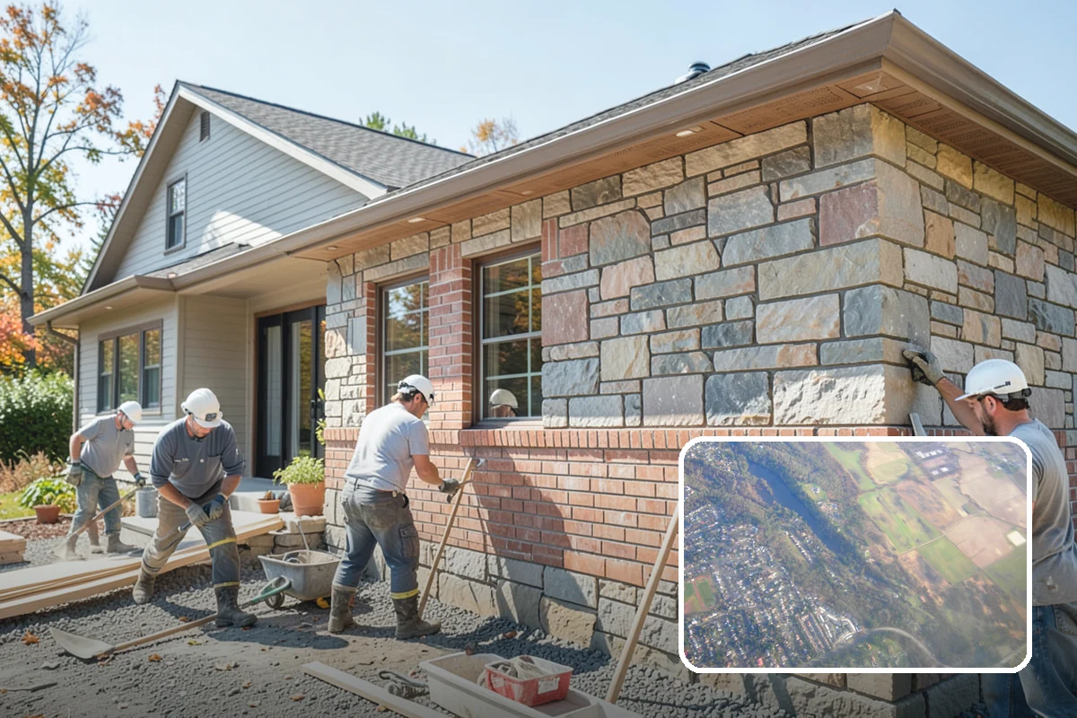 Garage Apartment Construction in Algona, King County, WA - Creates potential rental or guest income