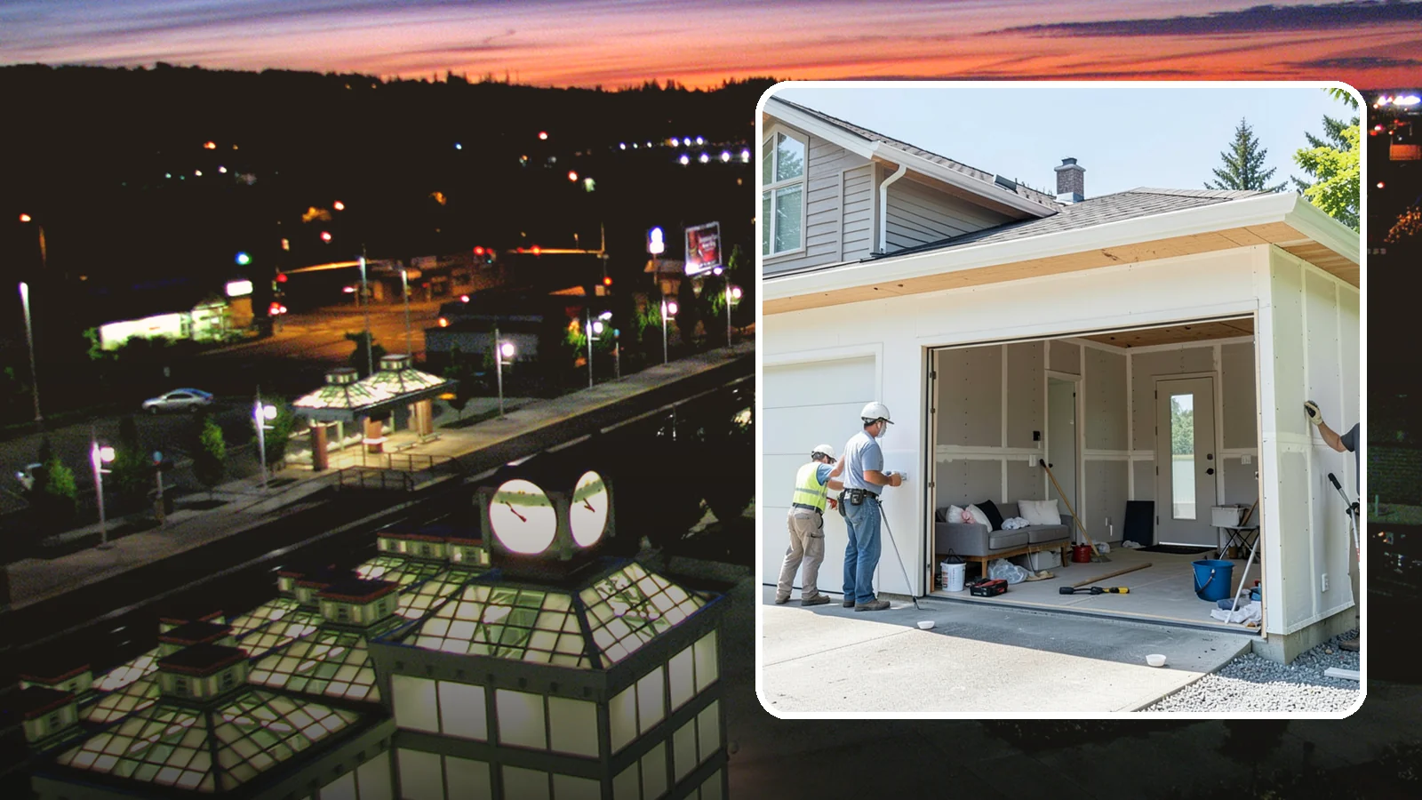 Garage Apartment Construction in Auburn, King County, WA - A garage apartment adds a full living unit above or beside a garage for guests, family, or rental income.